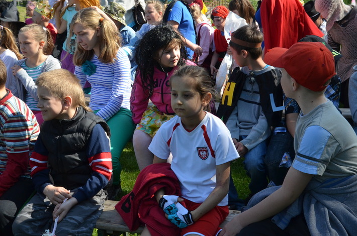 Bohaterowie bajek zabawili się w naszym parku