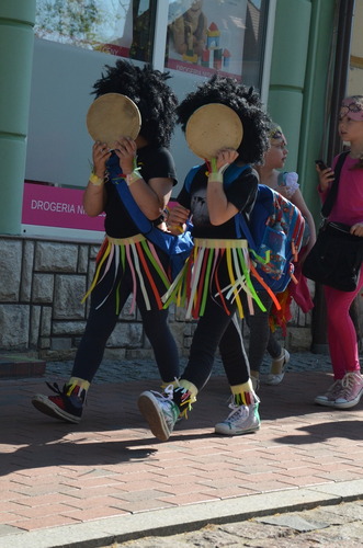 Bohaterowie bajek zabawili się w naszym parku