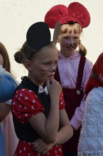 Bohaterowie bajek zabawili się w naszym parku