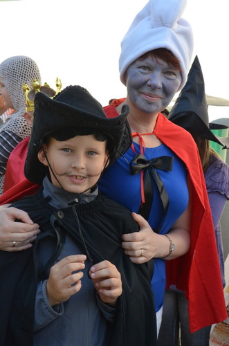 Bohaterowie bajek zabawili się w naszym parku