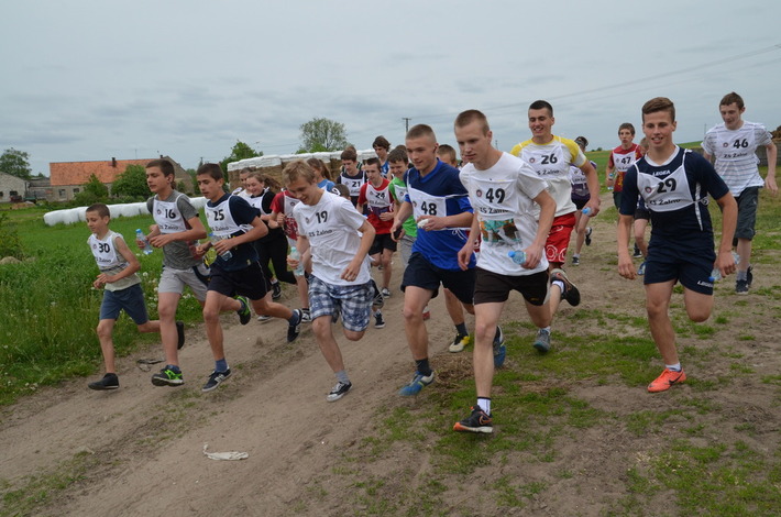 Cala Polska biega - Żalno i Piastoszyn też