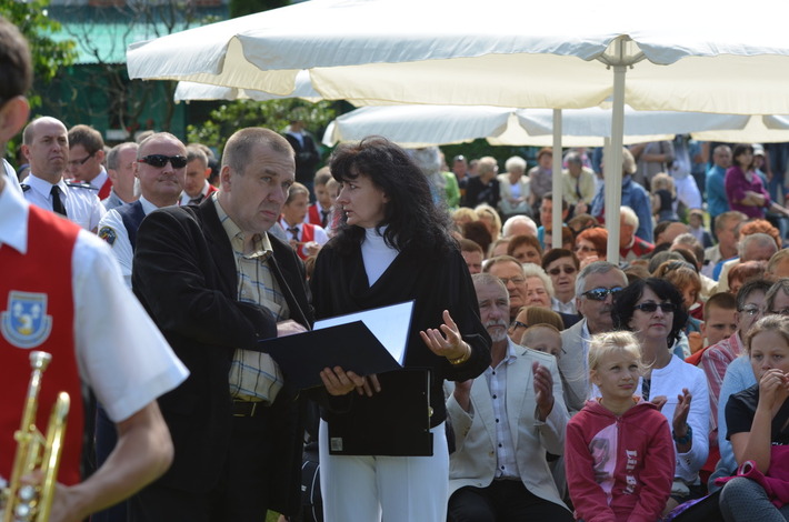 Siłę orkiestr poczuliśmy pod klasztorem