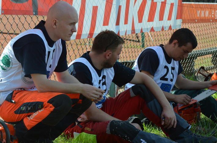 Łotysz najlepszym drwalem Europy  ZDJĘCIA