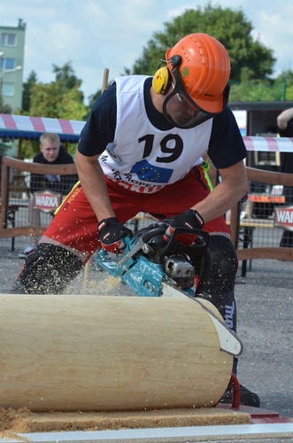 Łotysz najlepszym drwalem Europy  ZDJĘCIA