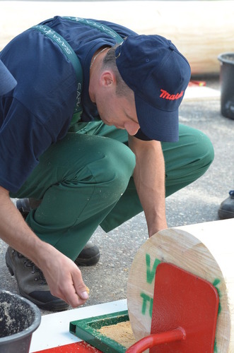 Łotysz najlepszym drwalem Europy  ZDJĘCIA