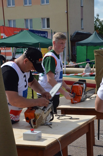 Łotysz najlepszym drwalem Europy  ZDJĘCIA