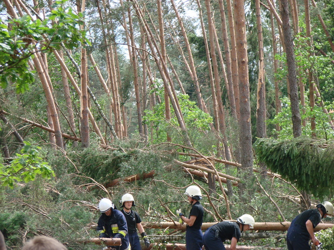 Rok po trąbie - ZDJĘCIA