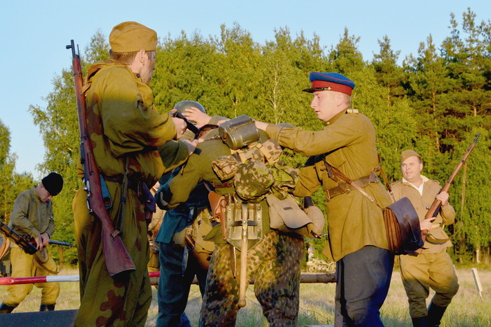 Sięgnąć kosmosu - inscenizacja na poligonie Heidekraut