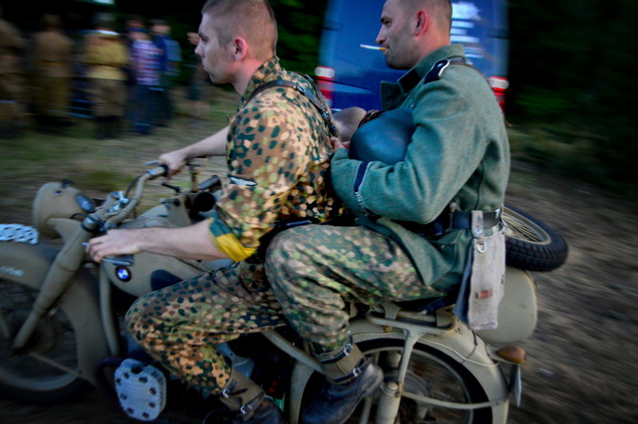 Sięgnąć kosmosu - inscenizacja na poligonie Heidekraut