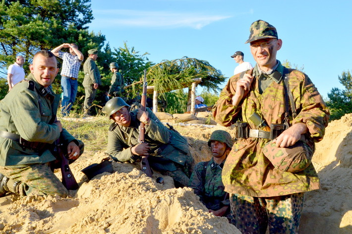 Sięgnąć kosmosu - inscenizacja na poligonie Heidekraut