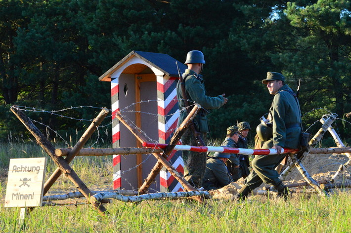 Sięgnąć kosmosu - inscenizacja na poligonie Heidekraut