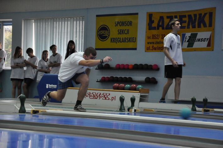 Kręgle - szkoły ponadgimnazjalne ZDJĘCIA