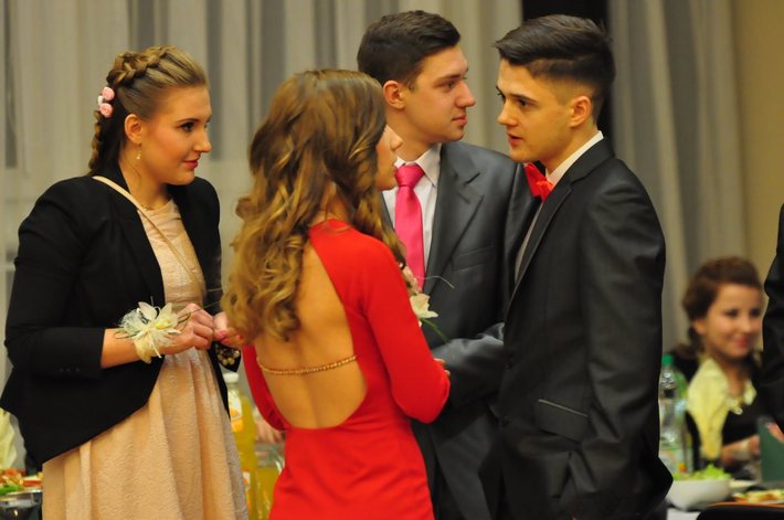 Z pieczonym dzikiem na sto dni przed maturą ZDJĘCIA