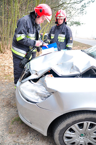 Kolizja z taką przyczepą na najbardziej ruchliwej drodze  ZDJĘCIA