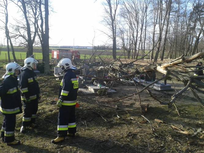 Skutki żywiołu  ZDJĘCIA