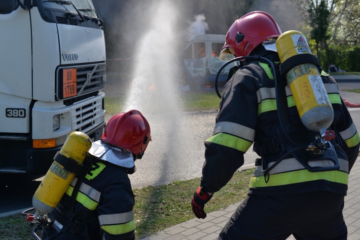Katastrofa na ulicach Tucholi - ZDJĘCIA