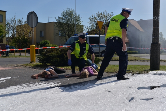 Katastrofa na ulicach Tucholi - ZDJĘCIA