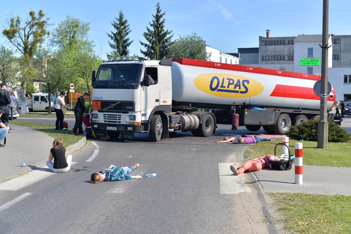 Katastrofa na ulicach Tucholi - ZDJĘCIA