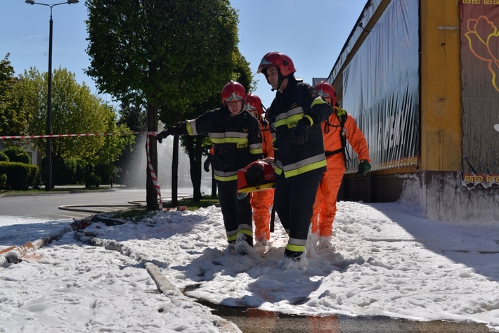 Katastrofa na ulicach Tucholi - ZDJĘCIA