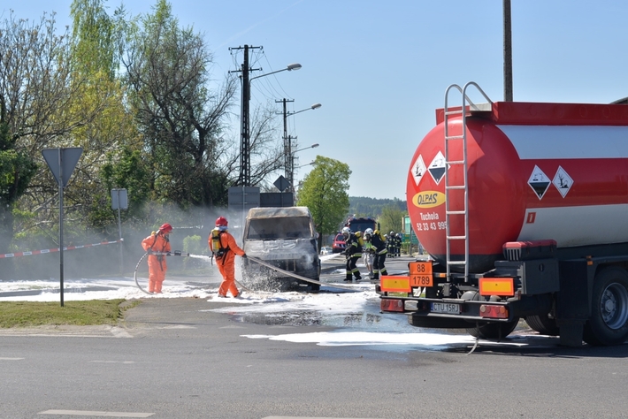 Katastrofa na ulicach Tucholi - ZDJĘCIA