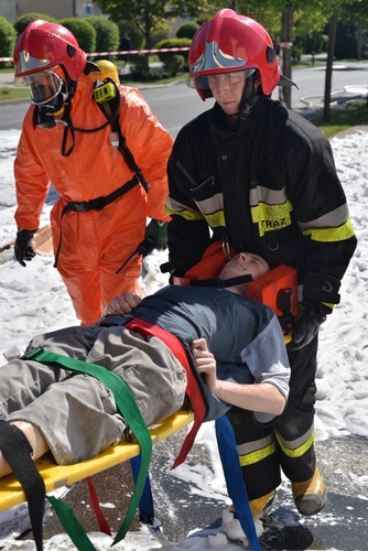 Katastrofa na ulicach Tucholi - ZDJĘCIA