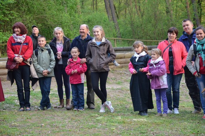 Z wojami przy ognisku GALERIA