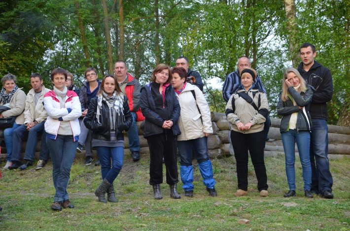 Z wojami przy ognisku GALERIA