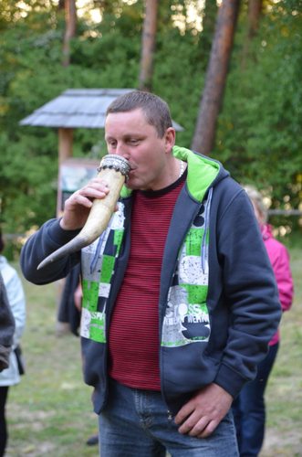 Z wojami przy ognisku GALERIA