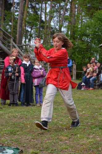 Z wojami przy ognisku GALERIA