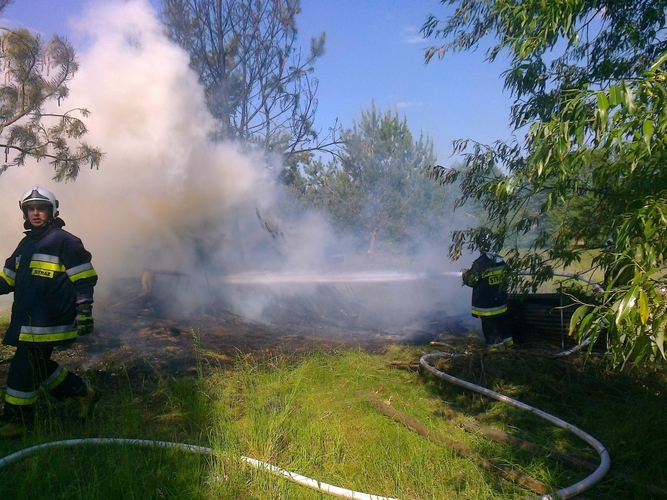 Pożar w Śliwicach!  ZDJĘCIA / AKTUALIZACJA