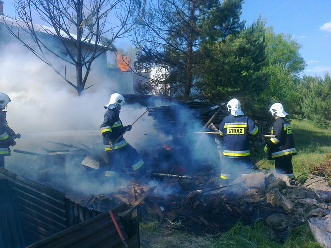 Pożar w Śliwicach!  ZDJĘCIA / AKTUALIZACJA