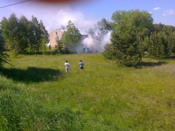 Pożar w Śliwicach!  ZDJĘCIA / AKTUALIZACJA