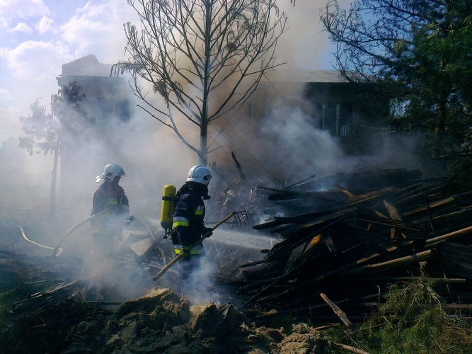 Pożar w Śliwicach!  ZDJĘCIA / AKTUALIZACJA