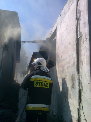 Pożar w Śliwicach!  ZDJĘCIA / AKTUALIZACJA