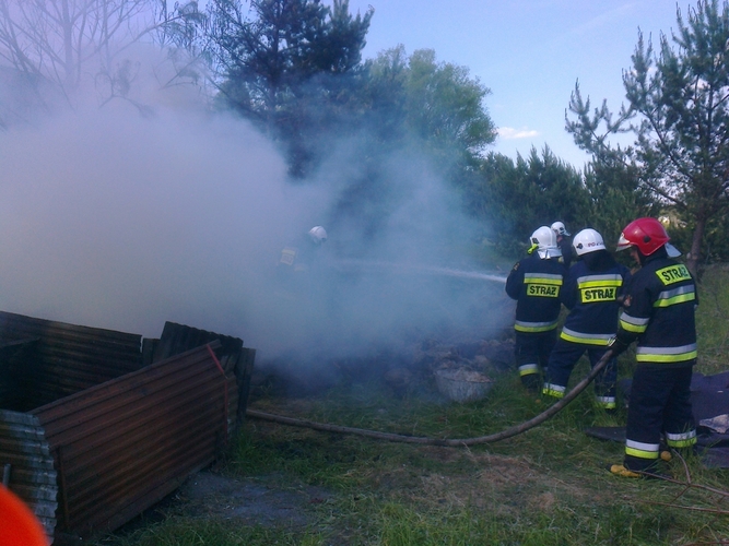 Pożar w Śliwicach!  ZDJĘCIA / AKTUALIZACJA
