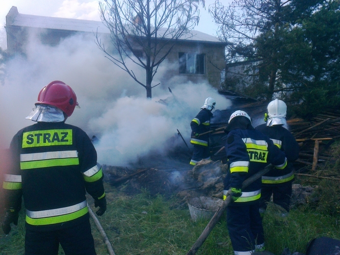 Pożar w Śliwicach!  ZDJĘCIA / AKTUALIZACJA