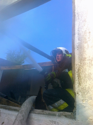 Pożar w Śliwicach!  ZDJĘCIA / AKTUALIZACJA