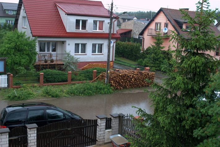 Zalało Tucholę