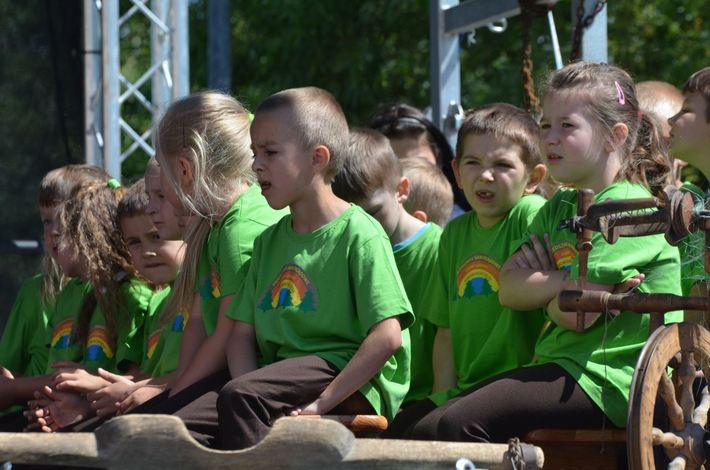 Tęcza nad przedszkolem GALERIA