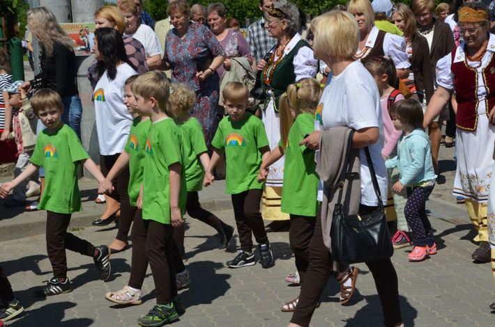 Tęcza nad przedszkolem GALERIA