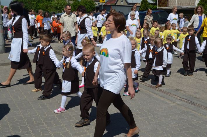 Tęcza nad przedszkolem GALERIA