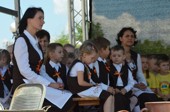 Tęcza nad przedszkolem GALERIA