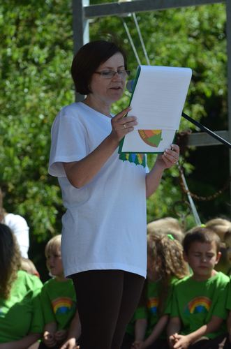 Tęcza nad przedszkolem GALERIA