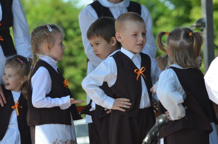 Tęcza nad przedszkolem GALERIA