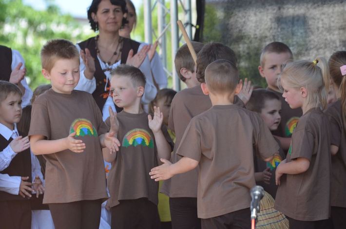 Tęcza nad przedszkolem GALERIA