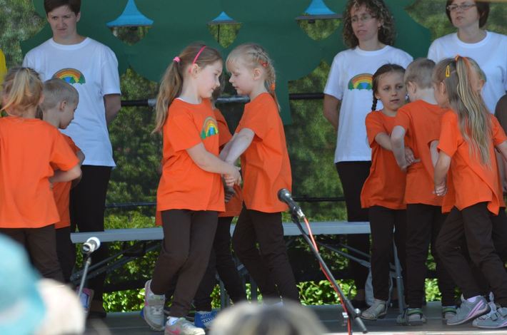 Tęcza nad przedszkolem GALERIA