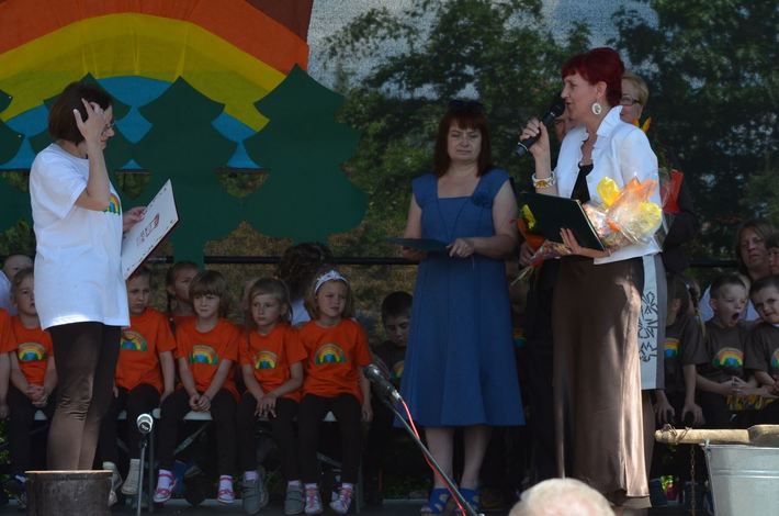 Tęcza nad przedszkolem GALERIA