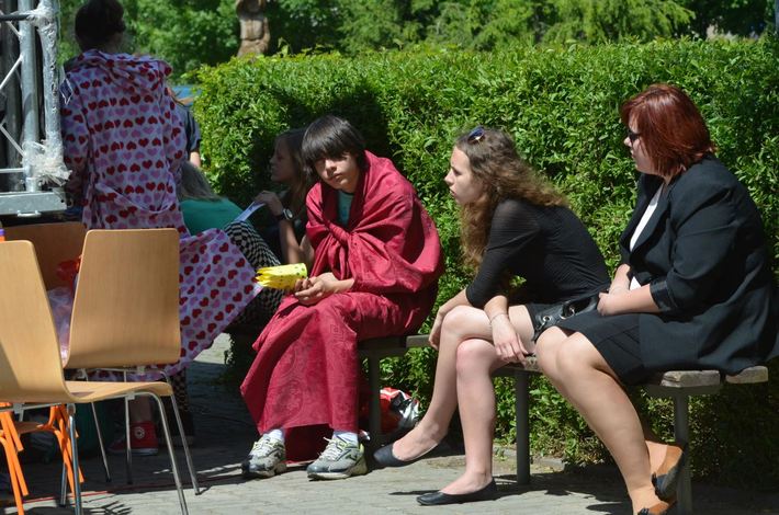 Tęcza nad przedszkolem GALERIA