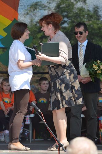 Tęcza nad przedszkolem GALERIA