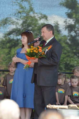 Tęcza nad przedszkolem GALERIA